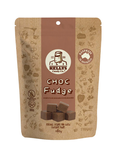 Kelly's Candy Co Choc Fugdge 180g